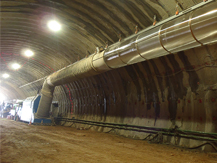 トンネル環境を浄化する集塵機